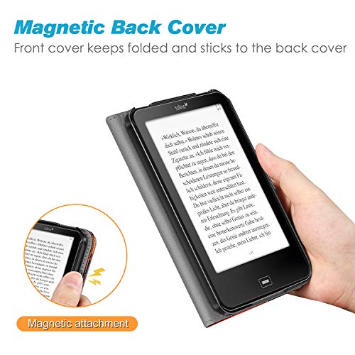 Fintie Hoes voor Tolino Vision 4 HD / Vision 3 HD / Vision 2 / Vision 1 / Shine 2 HD eReader, kickstand beschermhoes met… - Image 5