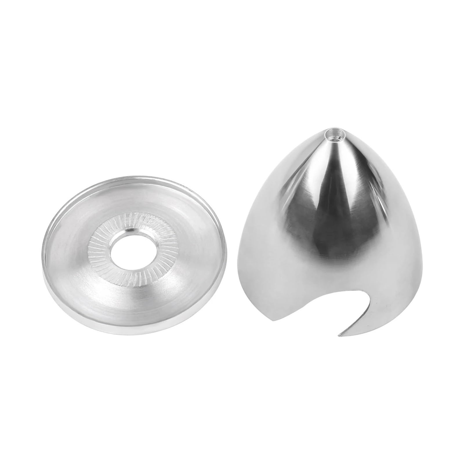 Drone deslizante Modelos RC Aleación de aluminio Hélice Spinner 32-114 mm (1,25-4,5 pulgadas) for 2 palas Hélice gas nitro motor Aeromodelismo Piezas de RC(2.75inch70mm)