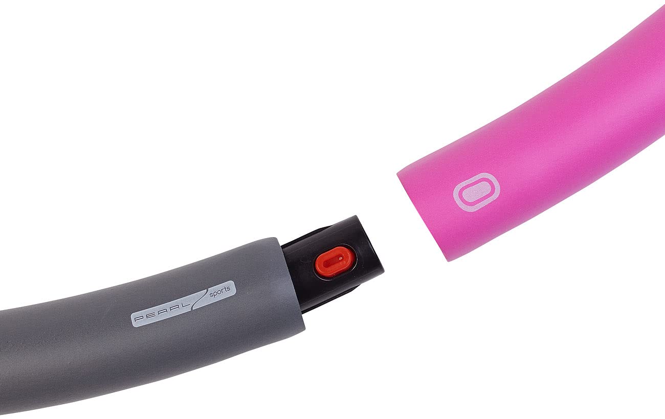 PEARL Hula Hoop 2er Set - Bauchtrainer Mit Schaumstoff Bis 1,8kg