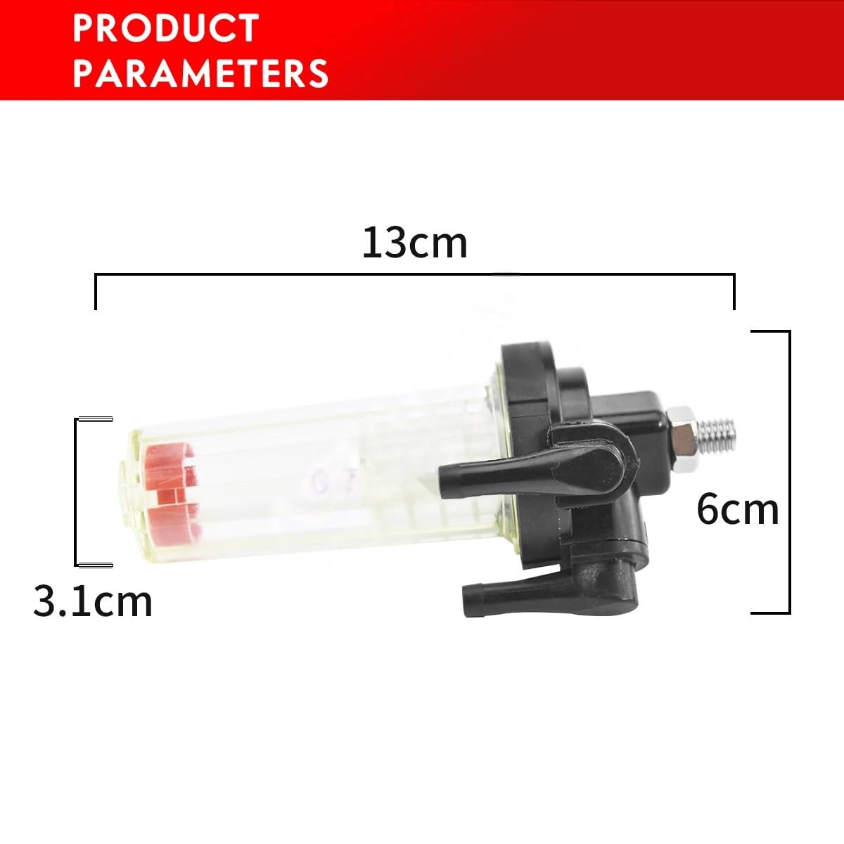 Filtro De Combustible Diésel para Coche, Compatible con Separador De Agua para Motores Fueraborda Yamaha De 40 CV, 55 CV, 60 CV, 75 CV, 80 CV, 85 Cvpara​​90 CV. Número De Pieza: 64J-24560-00.