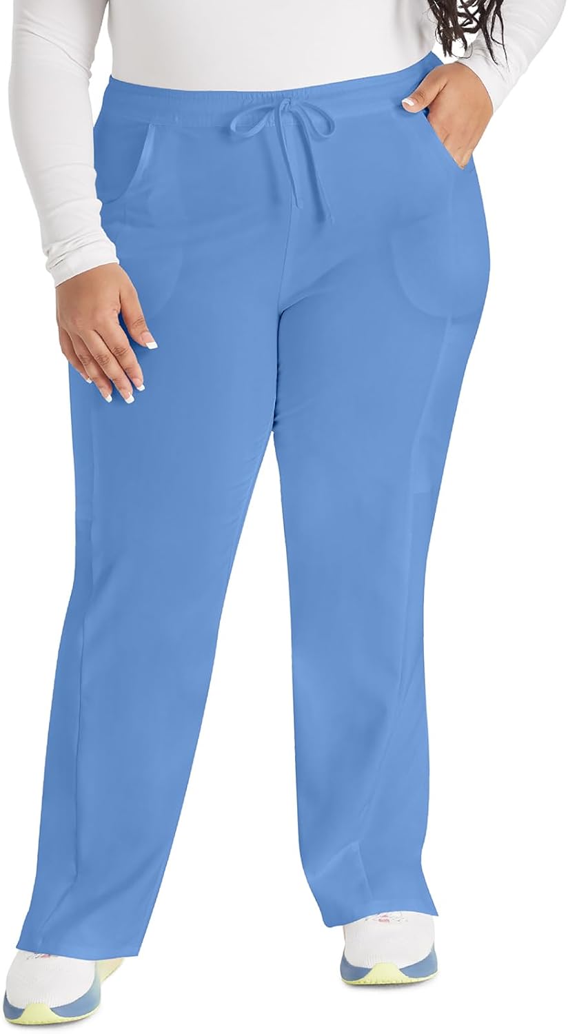 Dickies Scrubs for Women, Drawstring Cargo Scrub Pants with Four-Way Stretch and Moisture Wicking DK010