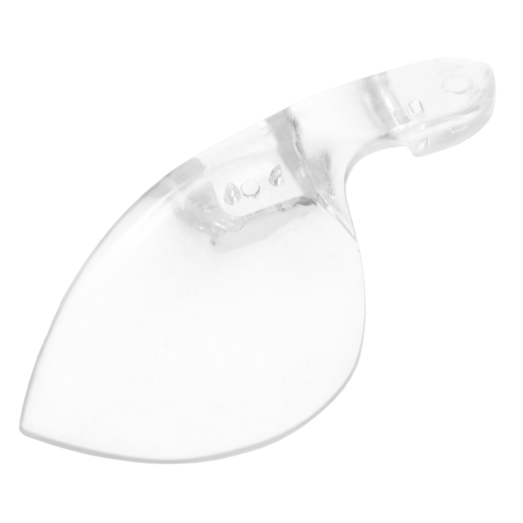 BESPORTBLE Violin Chin Rest Pad Comfortable Support for Violins Transparent Design for Enhanced Aesthetics Easy to Clean for Beginners and Professionals