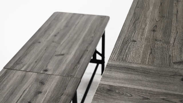 Amazon.com: DWVO 3-Piece Dining Table Set for 4-6 People, 63