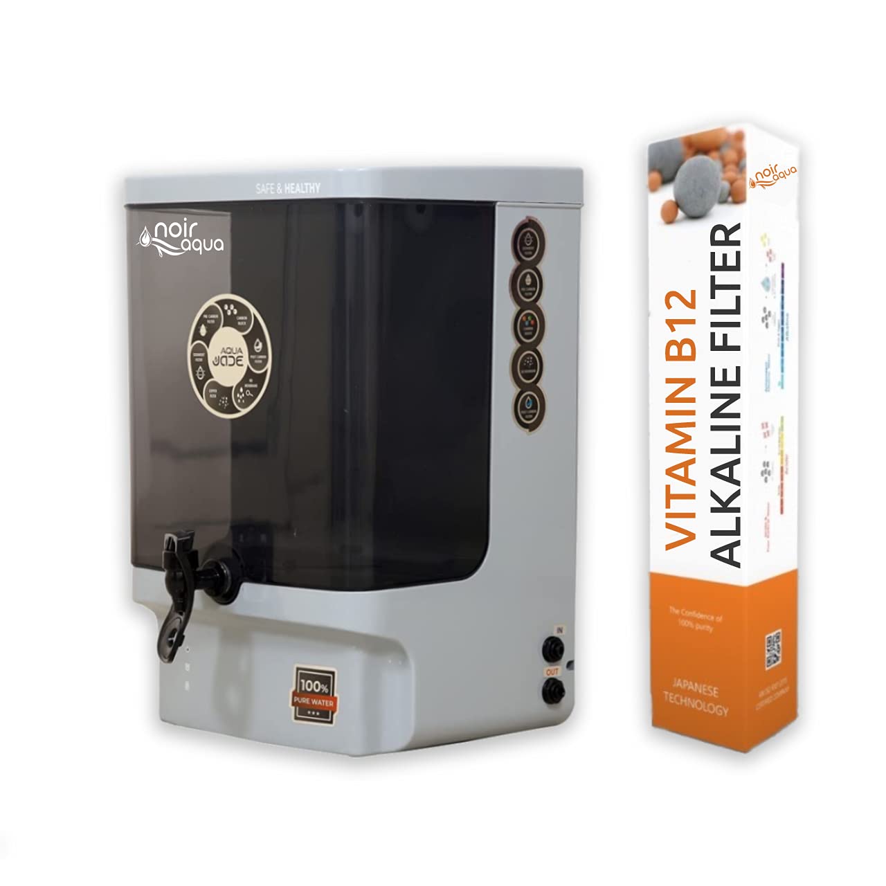 Noir Aqua Jade RO Water Purifier - Pure Water at Home -9