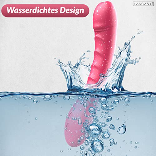 Lascano Vibrator G-Punkt | Dildo mit 12 Vibrationsmodi | Sexspielzeug für die Frau | Realistischer Dildo | Vibrator leise | Stimulation Klitoris | Sex Toys Paare – Bild 7
