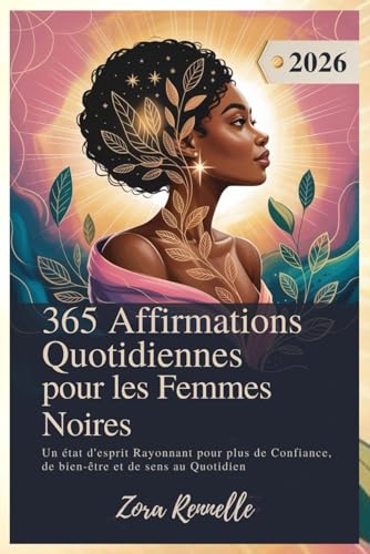 365 Affirmations Quotidiennes pour les Femmes Noires 2026: Un état d'esprit Rayonnant pour plus de Confiance, de bien être et de sens au Quotidien