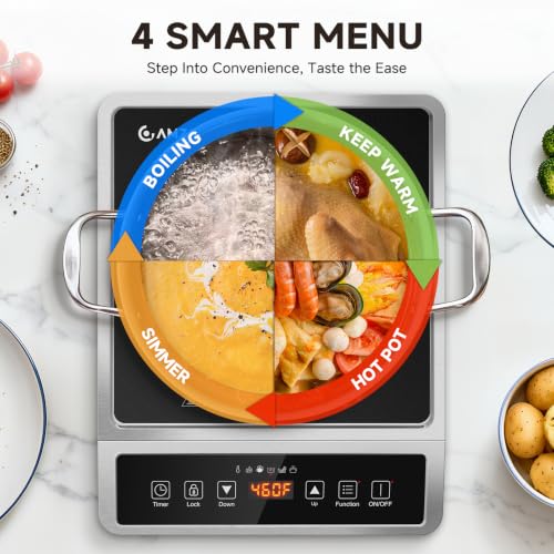 induction cooktop four burner product image
