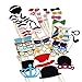TINKSKY 60pcs Funny Photo Booth Props Mustache Mask for Wedding / Party / Christmas