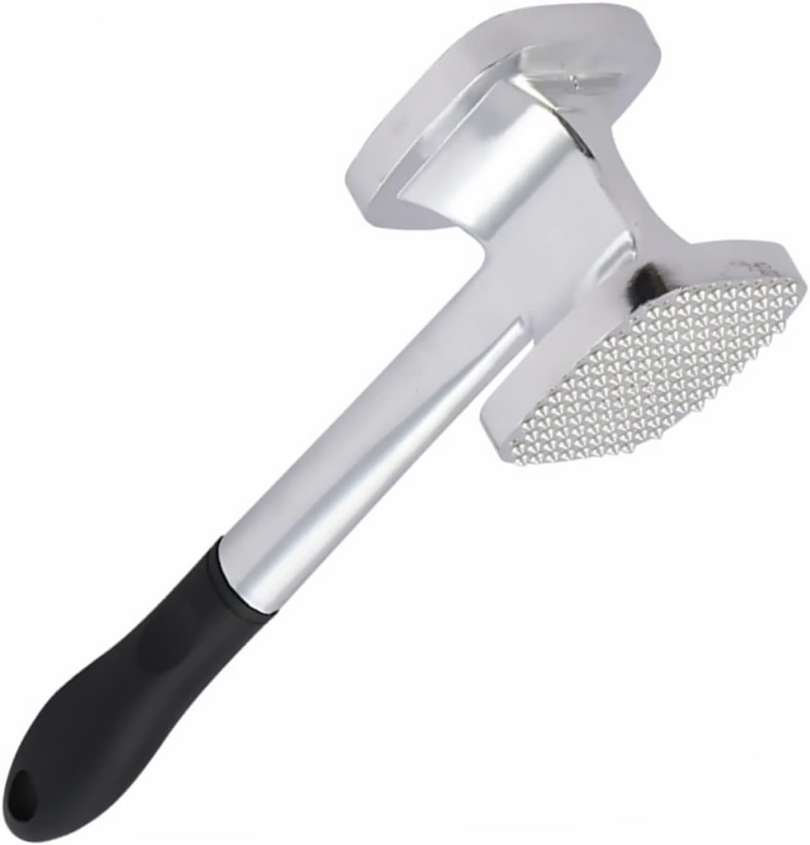 Alipis Aluminum Alloy Meat Tenderizer Mallet Ergonomic Double-sided Hammer for Effortless Meat Tenderizing Kitchen Comfortable to Clean Cooking Tool