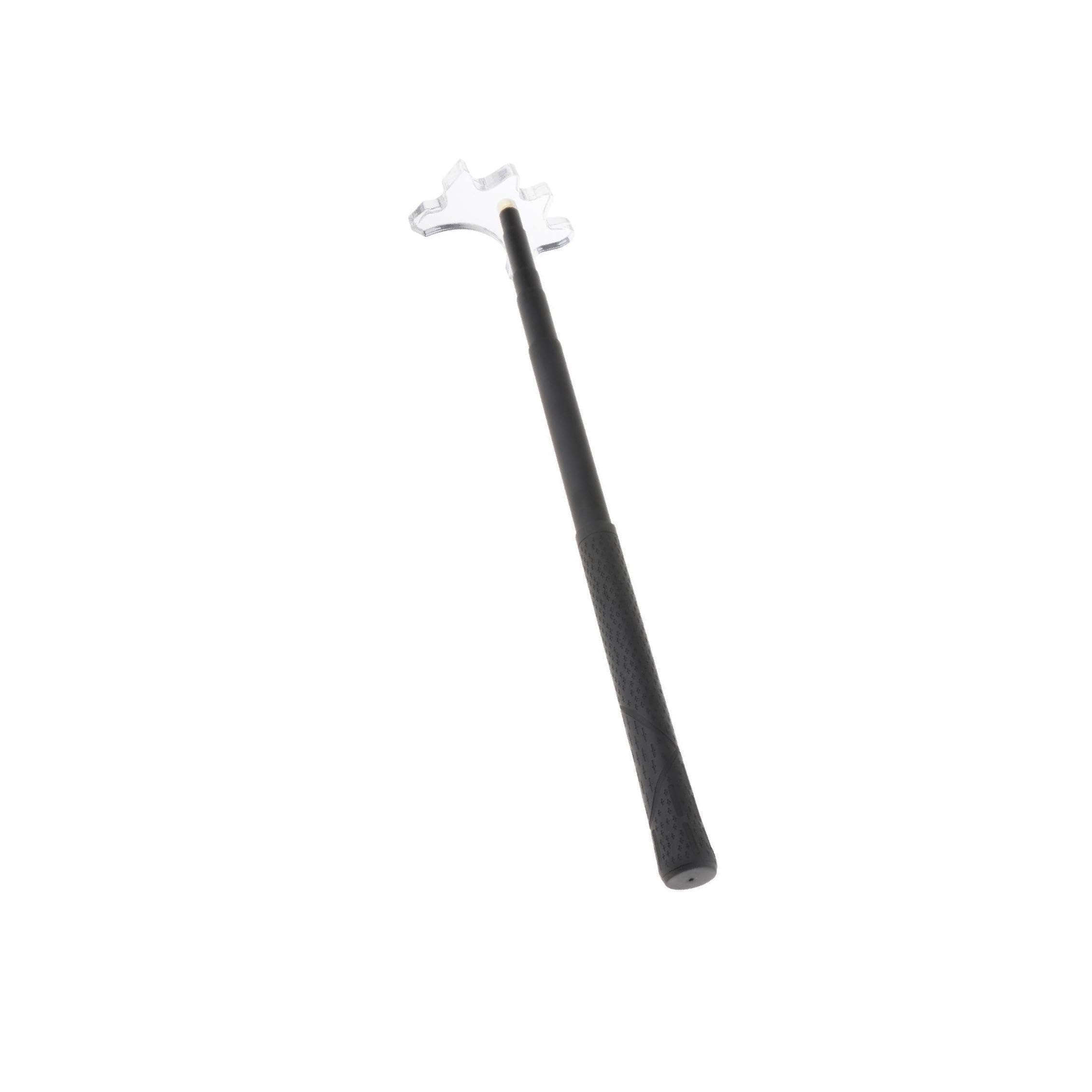 AMSLSIU Billiards Pool Cue With Easy Attachment Bridge Head Sleek Construction Home Recreational Play No Screws Or Tools Required. Could Be Used With Other