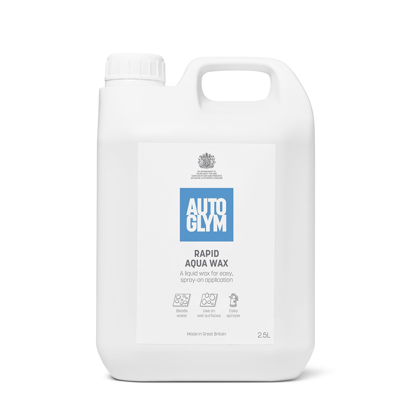 Autoglym Rapid Aqua Wax, Shine & Paint Protection, 2.5L