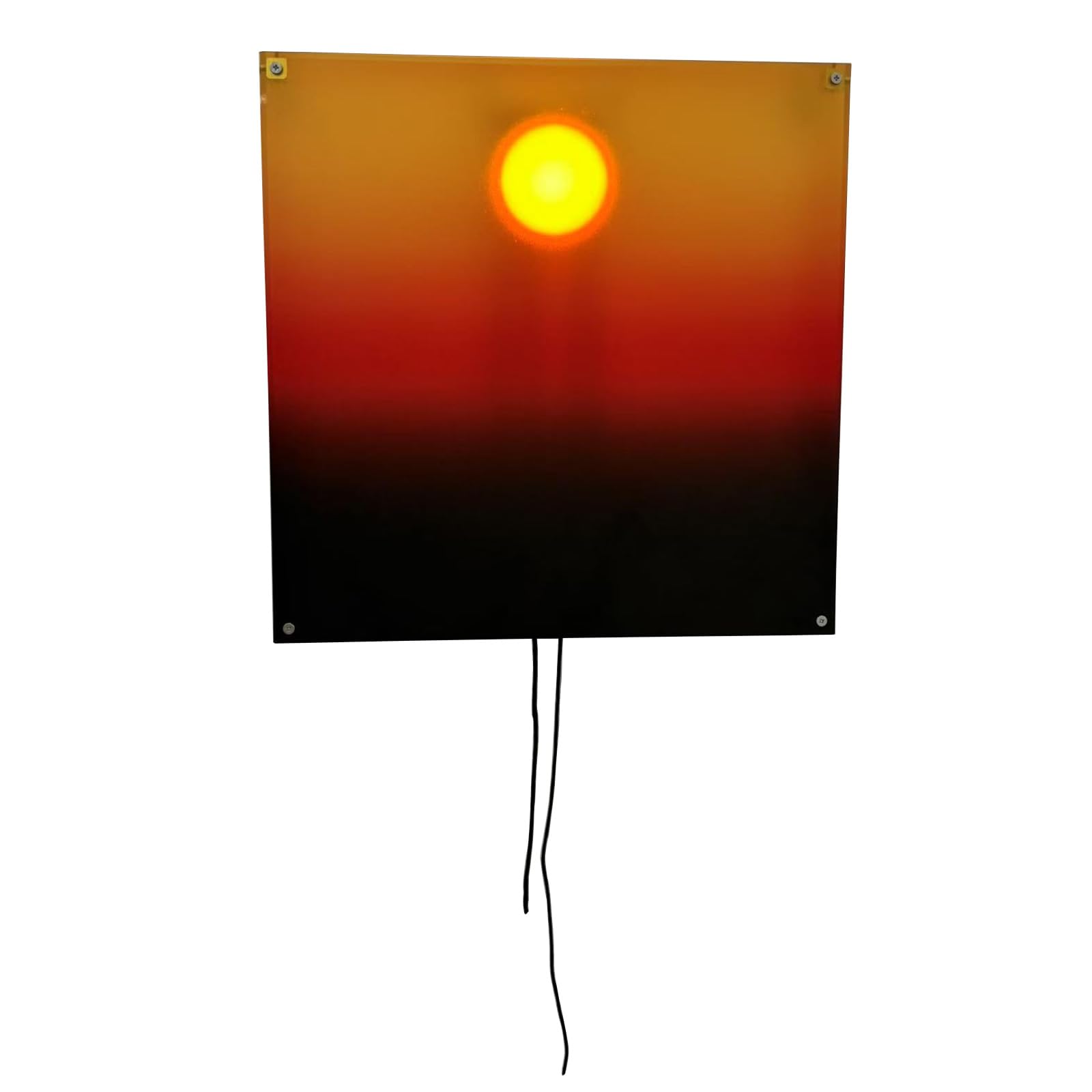 Jazuaiao Dynamic Wall Mounted Sunlight Displaying Sunrises Sunset Hanging Lamp Customizable Ambiances in Modern Interior Artistic Sunrises Sunset Lamp Room Decors