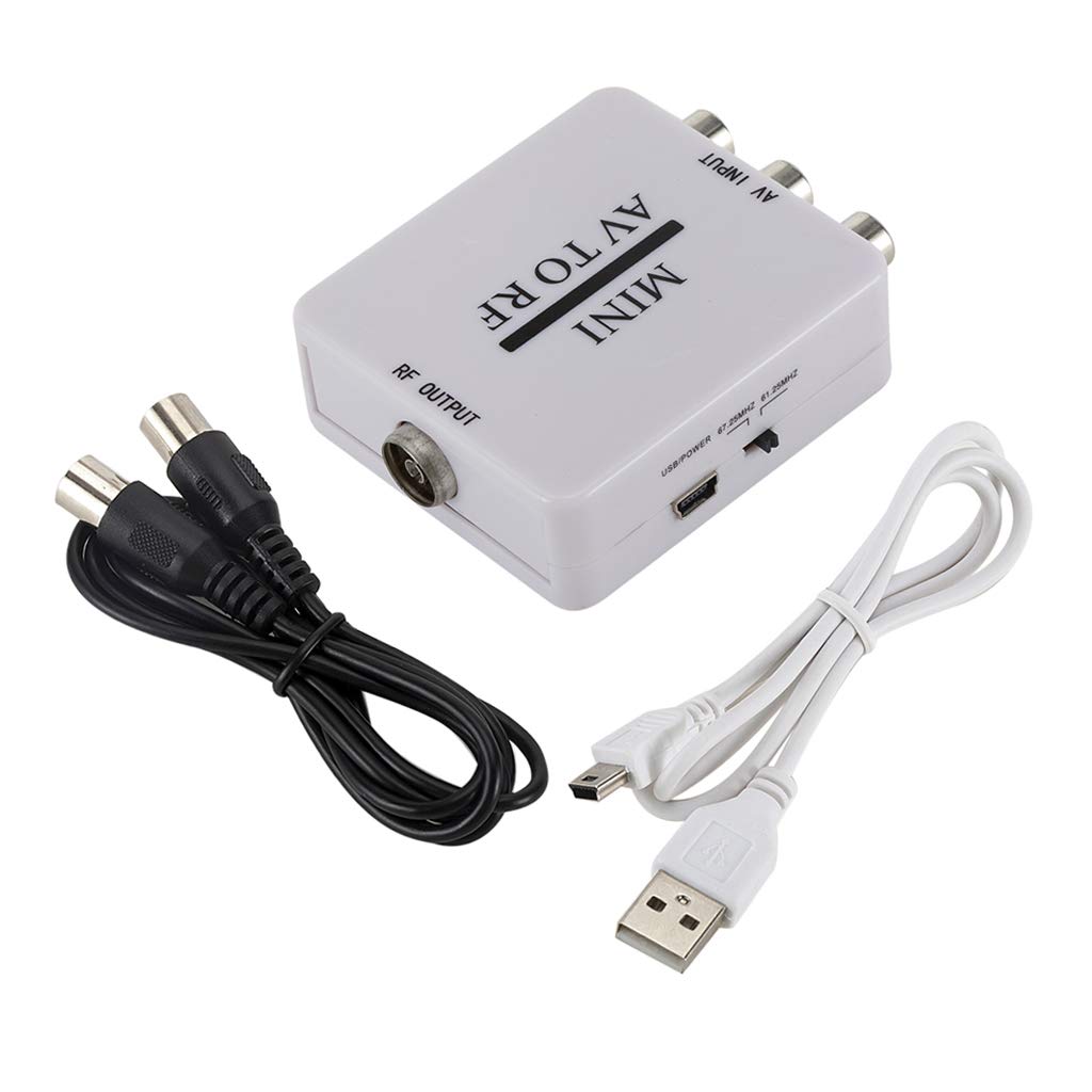 Adattatore Modulatore RF Video Convertitore da TV Analogico AV A Modulo RF
