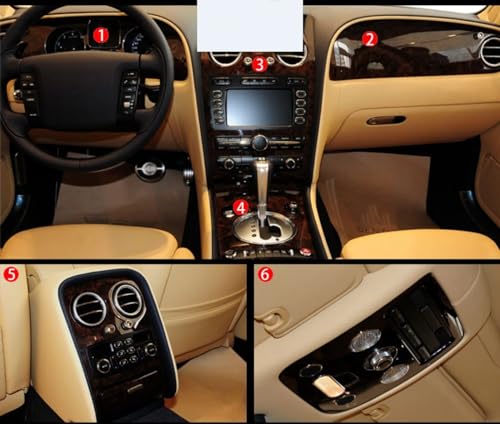 Réparation console centrale Bentley Flying Spur 05-12 film TPU