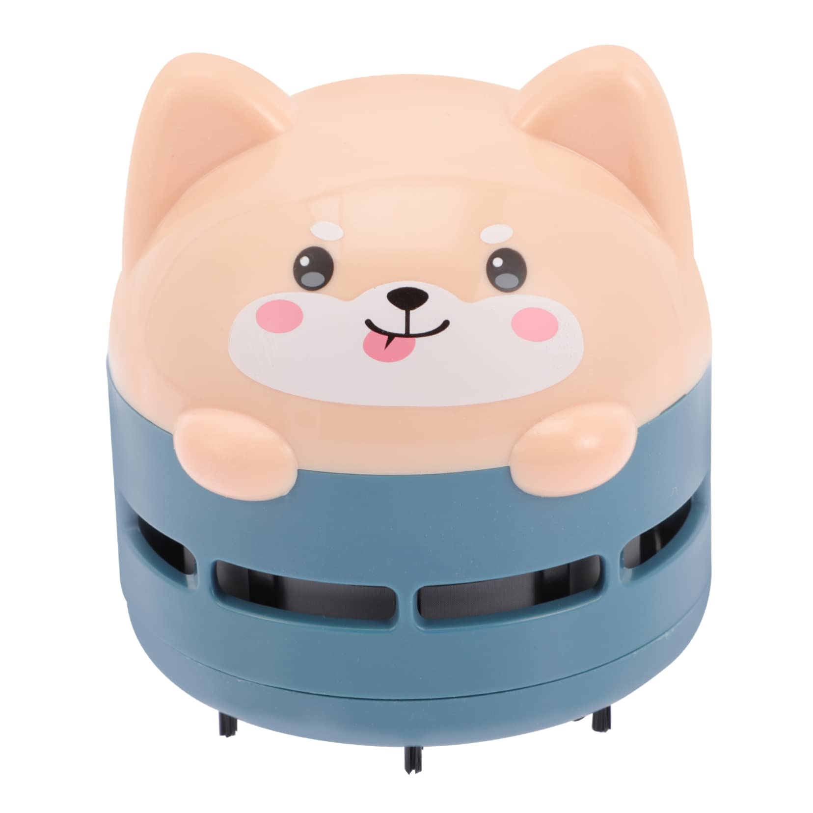 PRETYZOOM Cute Cat Shaped Mini Desktop Vacuum Cleaner Portable Table Sweeper for Easy Cleaning of Pencil Shavings More Lightweight Material Chic Design for Home
