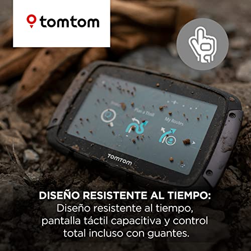 TomTom Rider 500 - GPS para motocicletas, 4.3 pulgadas con carreteras montañosas - Imagen 5