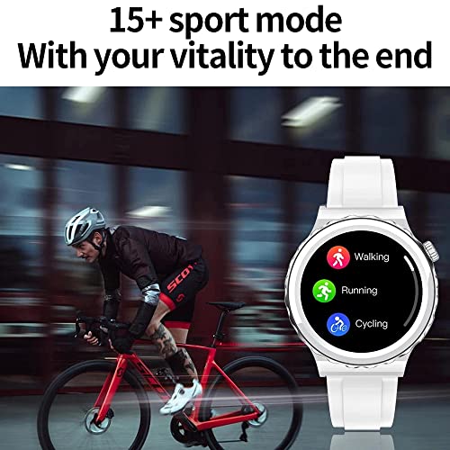 NFC Smartwatch med Bluetooth, 1.32" HD-skärm och Fitness Tracker