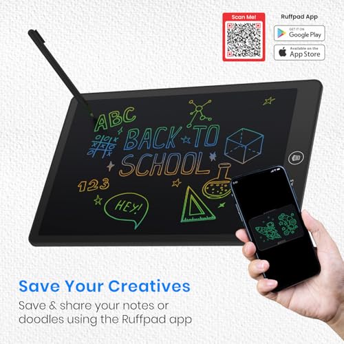 Portronics RuffPad 16 Lite 16-Inch Multicolor LCD Writing Pad - Image 5