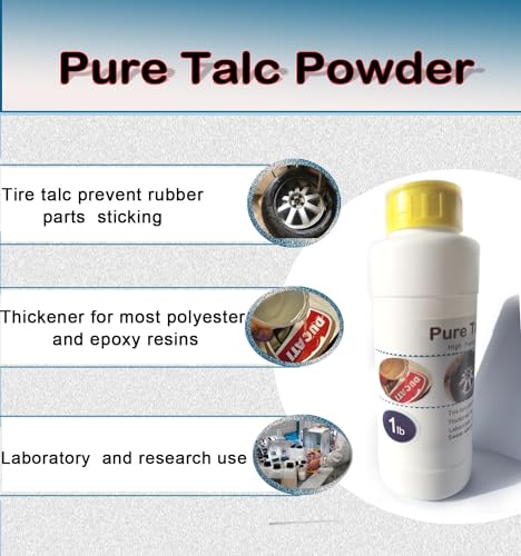 1LB Super Purity Talcum Powder,Multiple Purpose Talcum Powder Unscented with Excellent Lubrication,for Bike and Auto Tire Repairing - Image 3