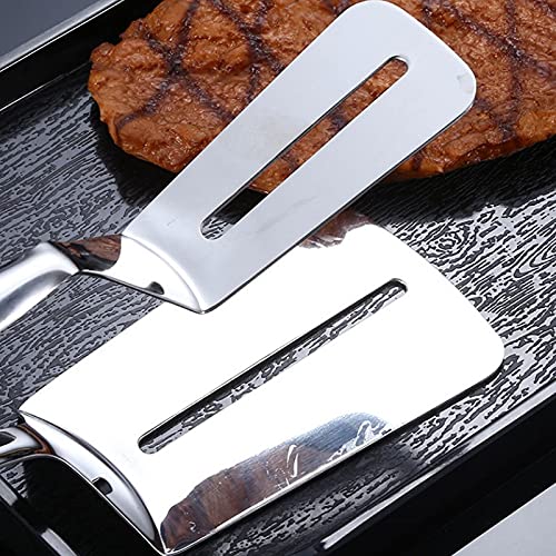 Szczypce Szczypce spożywcze ze stali nierdzewnej, Class Class Class Class, Grill Kitchen Tong, łatwiejszy do obsługi, łatwy i wygodny do czyszczenia, rozmiar: 260 mm