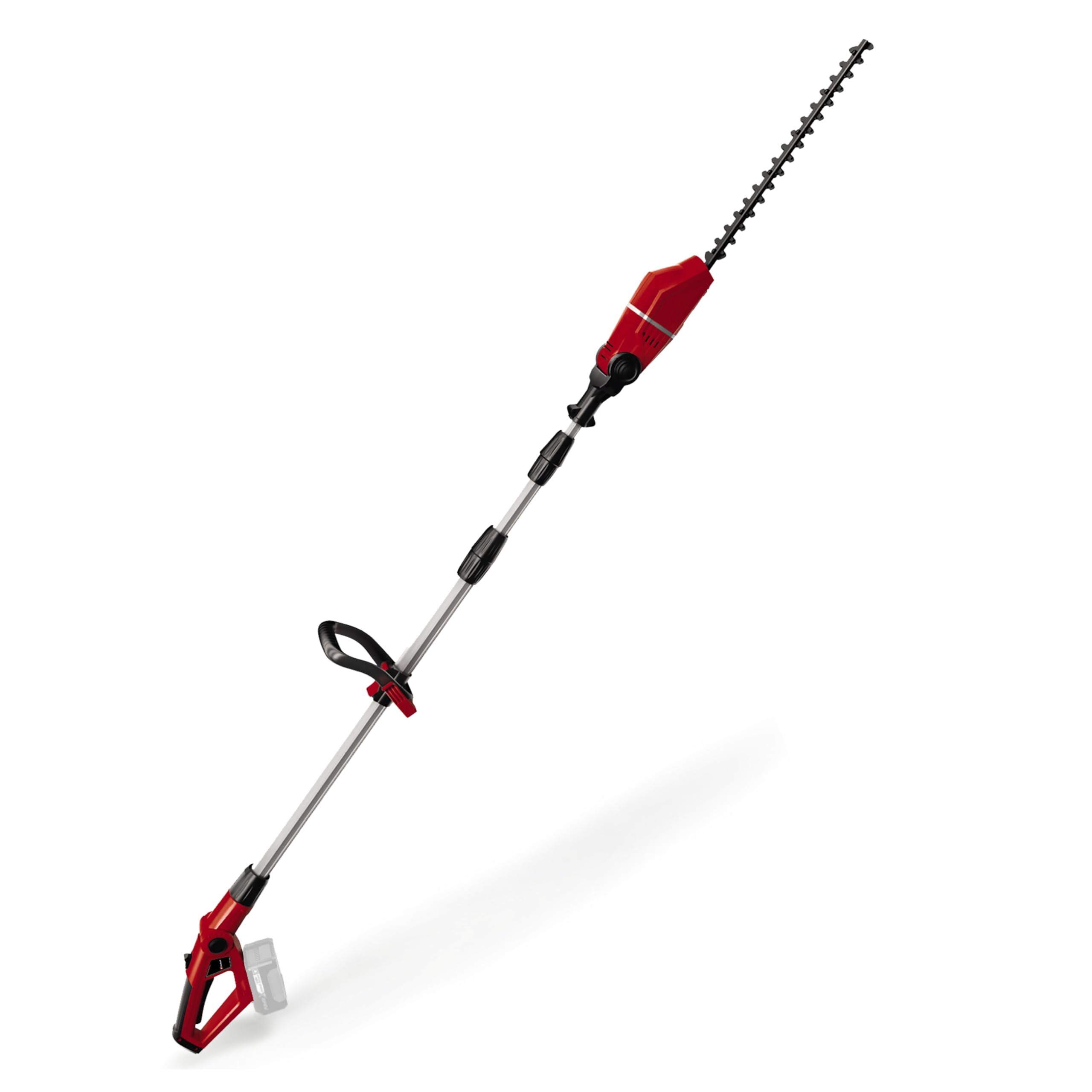 Einhell Taille-​haies télescopique sans fil GE HH 18/​45 Li-​Solo (18V, principal Poignée en T 4 et moteur Tête inclinable 7 vitesses) Livré sans Batterie ni Chargeur