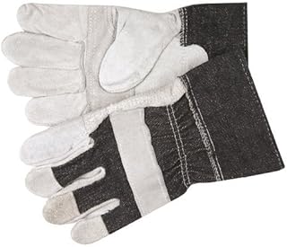 MCR SAFETY 1220Dx Leather Palm Glove (Pack of 12)
