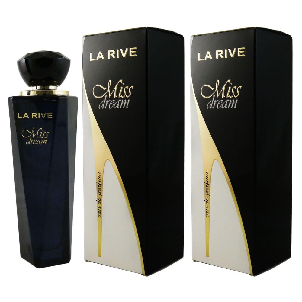 La Rive « MISS DREAM » Eau de parfum pour femme Lot de 2 (2 x 100 ml)