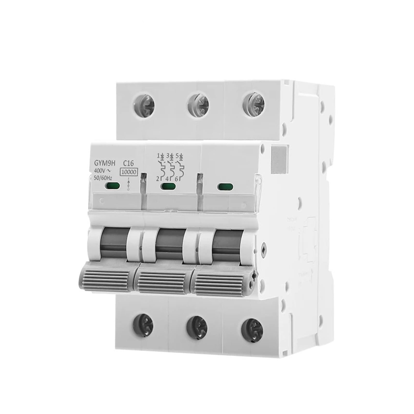 GYM9H 3P MCB 6A-63A 10KA Disyuntor Circuit Breaker 6A 10A - 63A AC Typ MCB 400V 1 szt. (20 A)