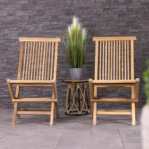 Charles Bentley Teak Folding Garden Chairs Cover