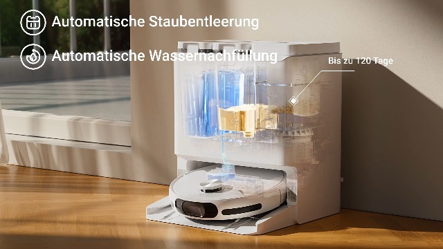 EZVIZ Staubbeutel Für RS20 Pro – 3er-Pack, 5 L Fassungsvermögen, Kompatibel Mit Selbstentleerendem Staubsaugerroboter, Original Zubehör