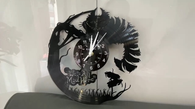 Amazon.com: KingLive Alice in Wonderland Wall Clock - Large, Kids