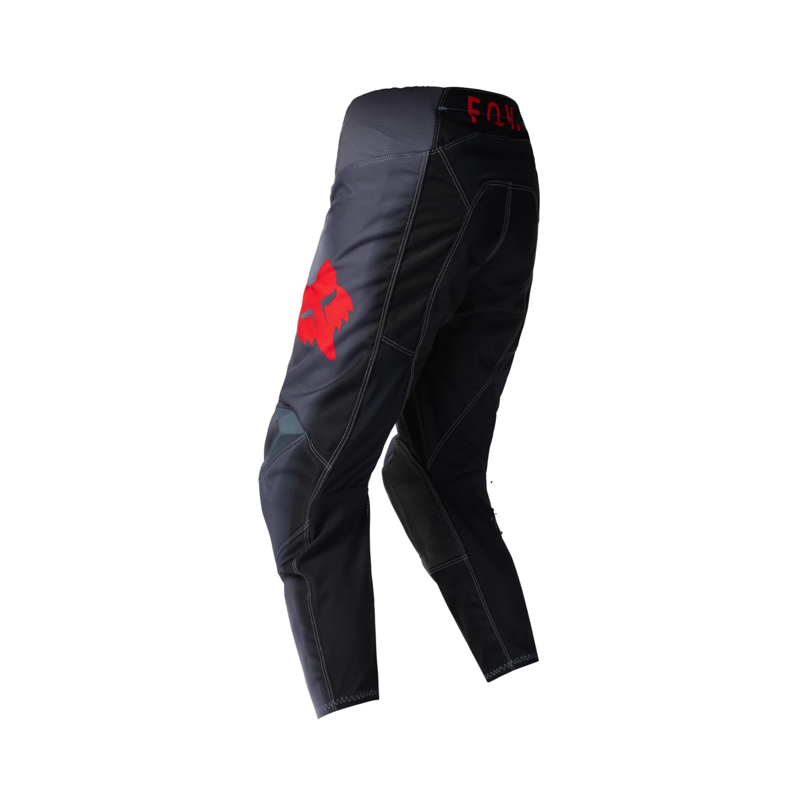 Fox Racing Fox Junior 180 Interfere-Pantalón Gris/Rojo 24 Calcetines, 52 Unisex Adulto
