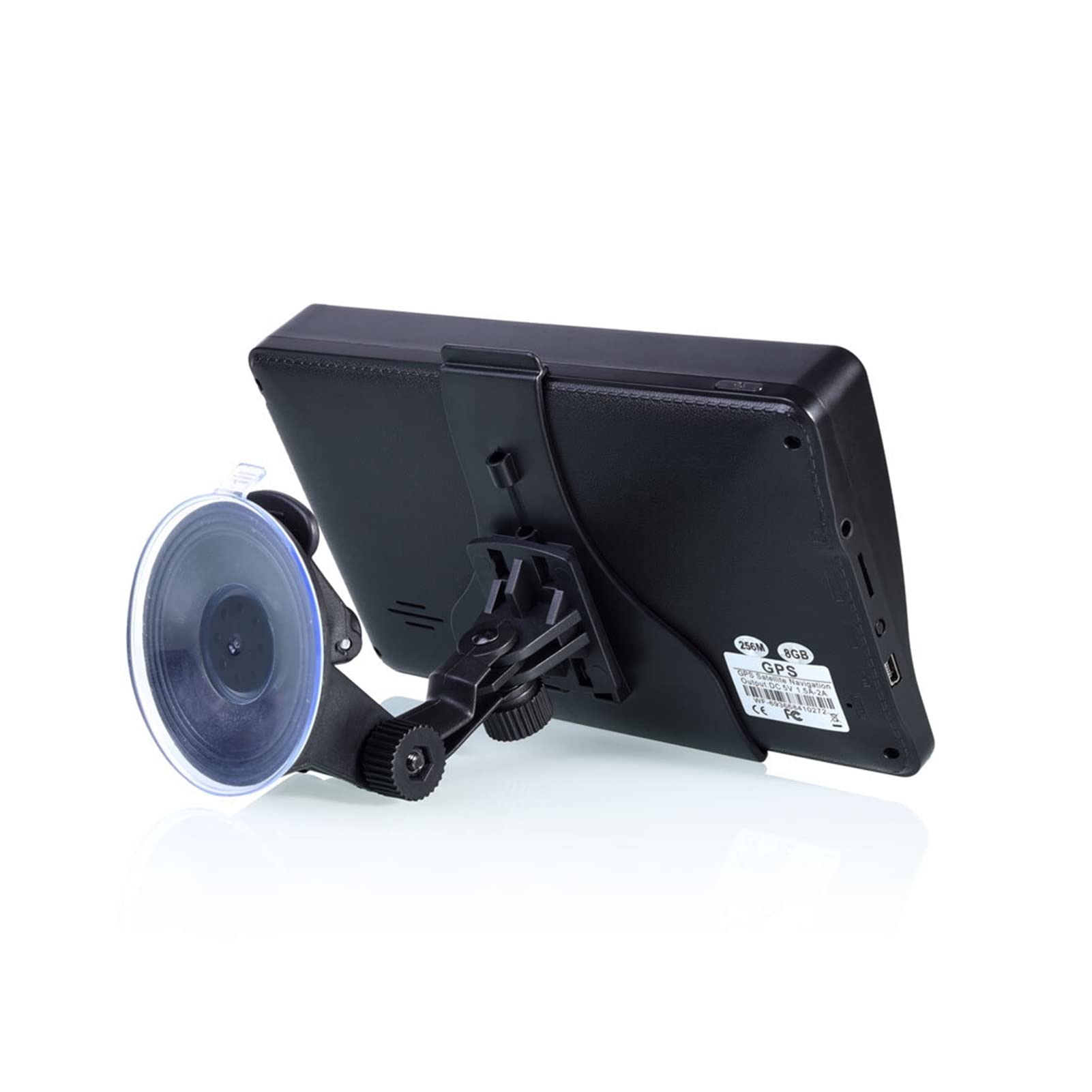 7" HD Coche GPS Navegación 8g RAM 256MB FM Avin Mapa de Europa Sat Nav Camión GPS Navegadores Automóviles para Coche CamióN Autocaravana (Size : 8G256MBSunshade)
