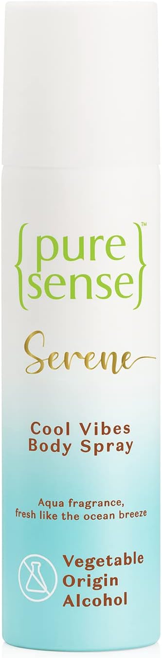 PureSense Cool Vibes Deodorant Body Spray for Women | Long Lasting Fragrance | Aluminium Free | No Gas | Fresh and Refreshing | 150ml