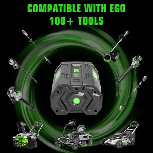 Image of 2Pack 7500mAh 56Volt Lithium ion Battery Replacement for EGO 56V Battery 7.5Ah Compatible with EGO Battery 56V Cordless Tools(Black)