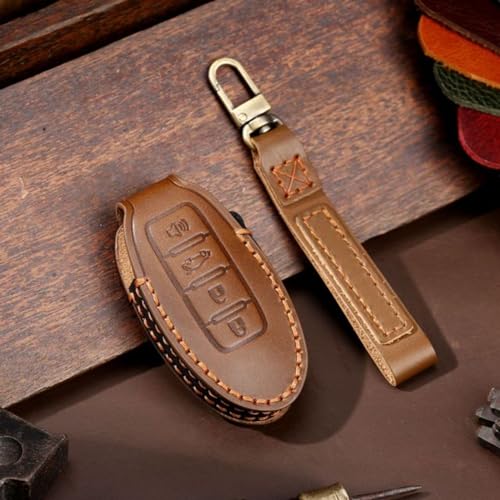 Bouton et coque pour Nissan Patrol Y62, étui cuir ajusté anti-choc