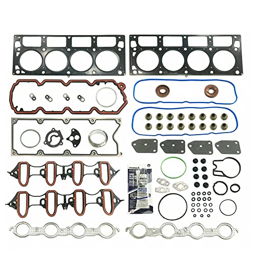 Image of Partsflow MLS Head Gasket Set w /Bolts For Buick Rainier For Cadillac Escalade For Chevy Express For Chevy Silverado For GMC Envoy XL For GMC Savana For GMC Yukon XL For Isuzu Ascender 4.8L 5.3L V8