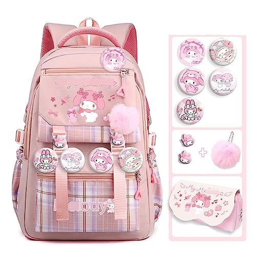 New Cute Backpack Cartoon Backpack Travel Backpacks,Large Capacity Waterproof Backpack for Christmas Gifts (7, A)2