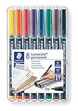 Tinta resistente al agua sobre casi todas las superficies, permanente y de secado rápido. Cuerpo y capuchón en polipropileno para garantizar una larga vida útil.