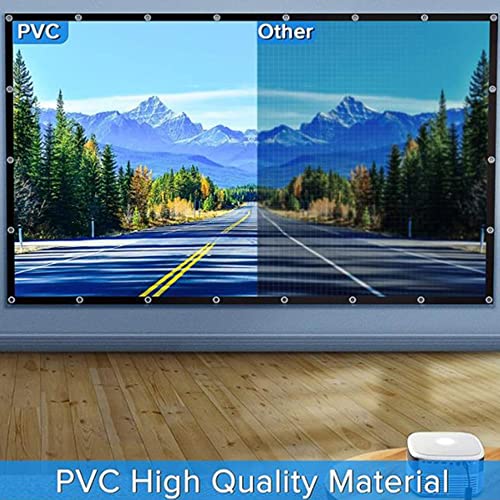 Pantalla de proyector plegable 120" 16:9 para exteriores miniatura 3