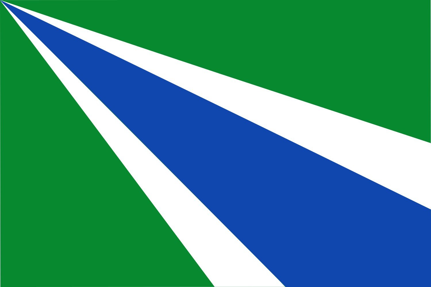 Drapeau large Samir de los Caños rectangulaire pour mât extérieur