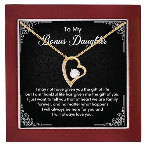 To My Bonus Daughter�l�b�N���X�A�{�[�i�X���ւ̃M�t�g�A�p�ꂩ��̃X�e�b�v���l�b�N���X�A�p������̃X�e�b�v���M�t�g�A�{�[�i�X���ւ̃W���G���[�{�b�N�X�M�t�g�y���_���g�B, �X�e�����X�|, �L���[�r�b�N�W���R�j�A