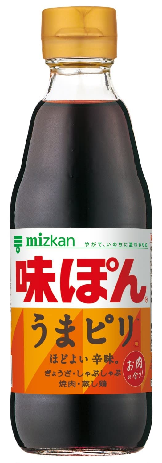 Amazon.co.jp: Mizkan Ajiponuma Spicy Ponzu Sauce 360ml : Food