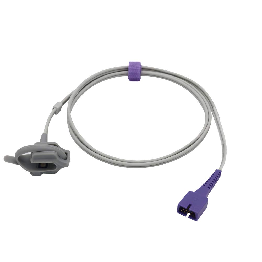 Compatible with Nellcor Reusable SpO2 Sensor Neonate Wrap Sensor 9 Pins Connector 3.2ft SP5119A