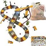 🛠️ MONTAGE FACILE, COMPATIBLE AVEC LE JEU LIBRE Les pièces s' emboitent simplement. L' enfant peut jouer seul ou avec un adulte, sans outils.