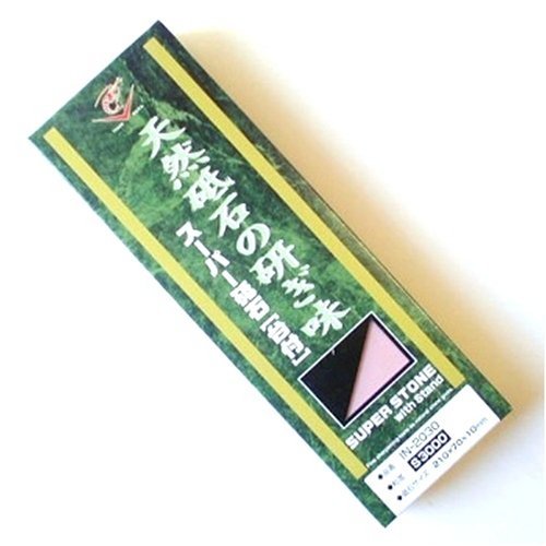 Naniwa  Piedra japonesa con soporte afilar de grano # 3000 de cerámica Nuevo in-2030