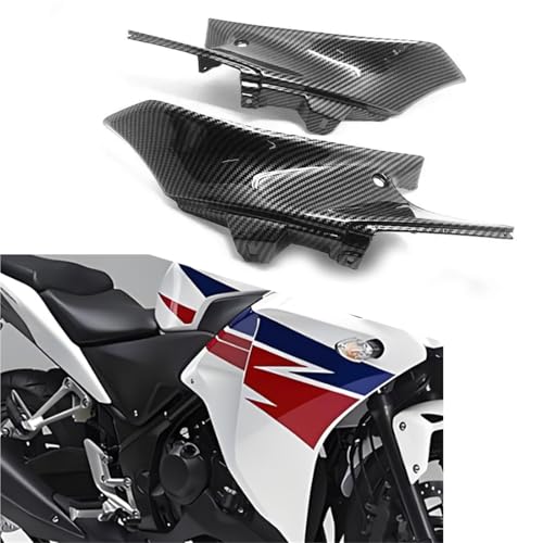 Accessoires de carénage siège look carbone noir pour restaurer votre moto CBR 250R