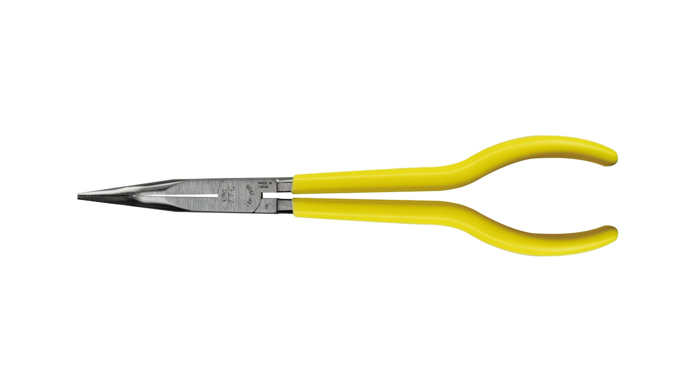 Tsunoda LRP-280B, Long Needle Nose Pliers Bent-Type, 280mm
