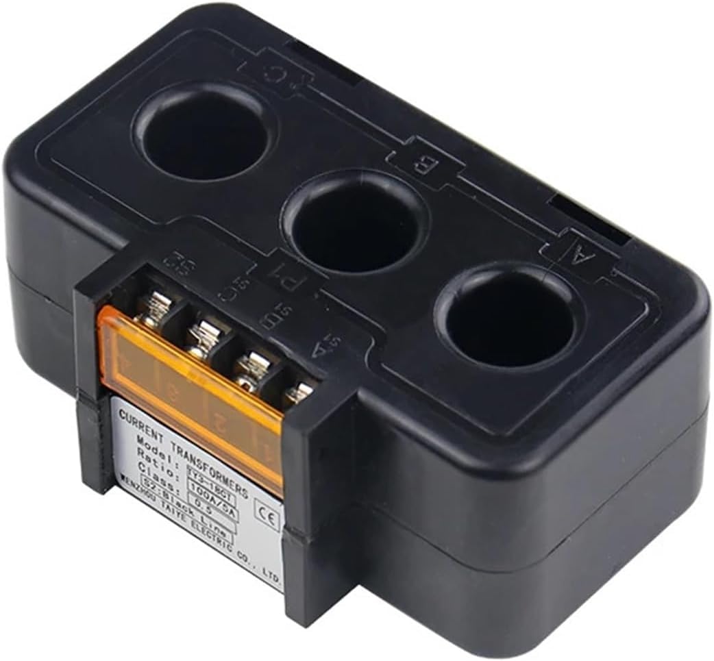 Transformador De Corriente Trifásico 0.5 Clase 18 Mm Transformador De Corriente CT 30a 50a 100a 150a 200a Transformador De Corriente Alterna, 30a 5a