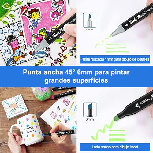 La mejor comparación de Marcadores Top 5. 6 Marcadores marca RUBOQE (3)